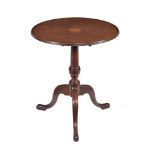 A George III mahogany occasional table