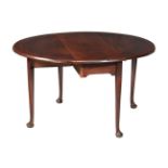 A George III mahogany drop leaf table