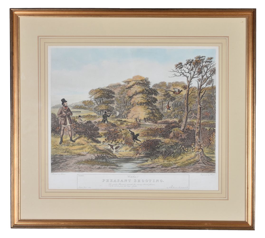 A set of six framed prints after Francis Calcraft Turner - Image 5 of 12