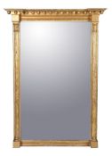 A Regency giltwood wall mirror