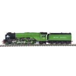 A gauge 1 model of a British Railways 4-6-2 tender locomotive No 60163 ‘Tornado’