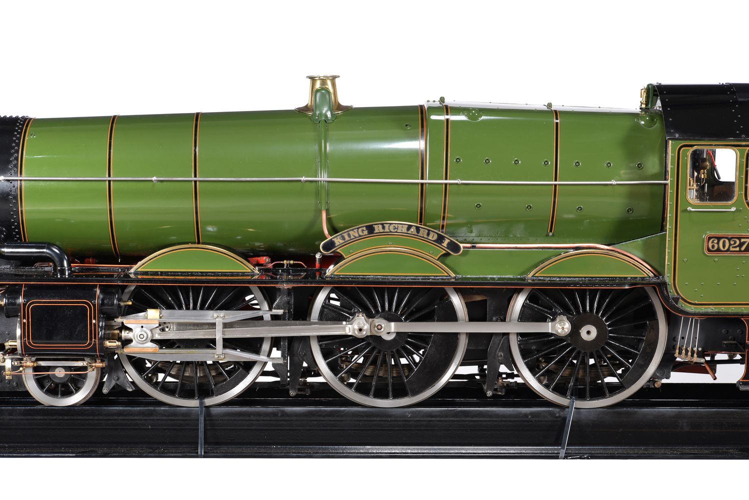 A 7 ¼ inch gauge model of a Great Western Railway King Class 4-6-0 tender locomotive No 6027 ‘King - Image 5 of 6