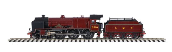 A kit-built gauge 1 model of a ‘Patriot Class' tender locomotive No 5516 ‘The Bedfordshire and Hert
