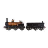 A 5 inch gauge model of a Great Northern Railway 0-6-0 tender locomotive ‘Sturrock’