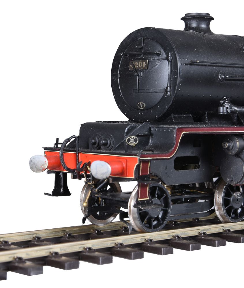 A gauge 1 model of a London Midland and Scottish Duchess Class 4-6-2 tender locomotive No 6201 ‘Prin - Image 3 of 4