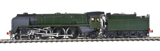 An Accurcraft for ‘gauge 1 Model Company’ model of a live steam 4-6-2 British Railways tender locomo