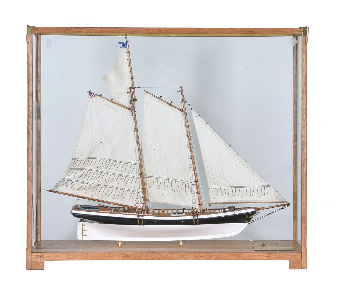 A cased model of the racing yacht ‘America’ - Image 2 of 4