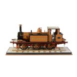 A 5 inch gauge model of a 0-6-0 London Brighton and South Coast Railway ‘Terrier’ side tank locomoti