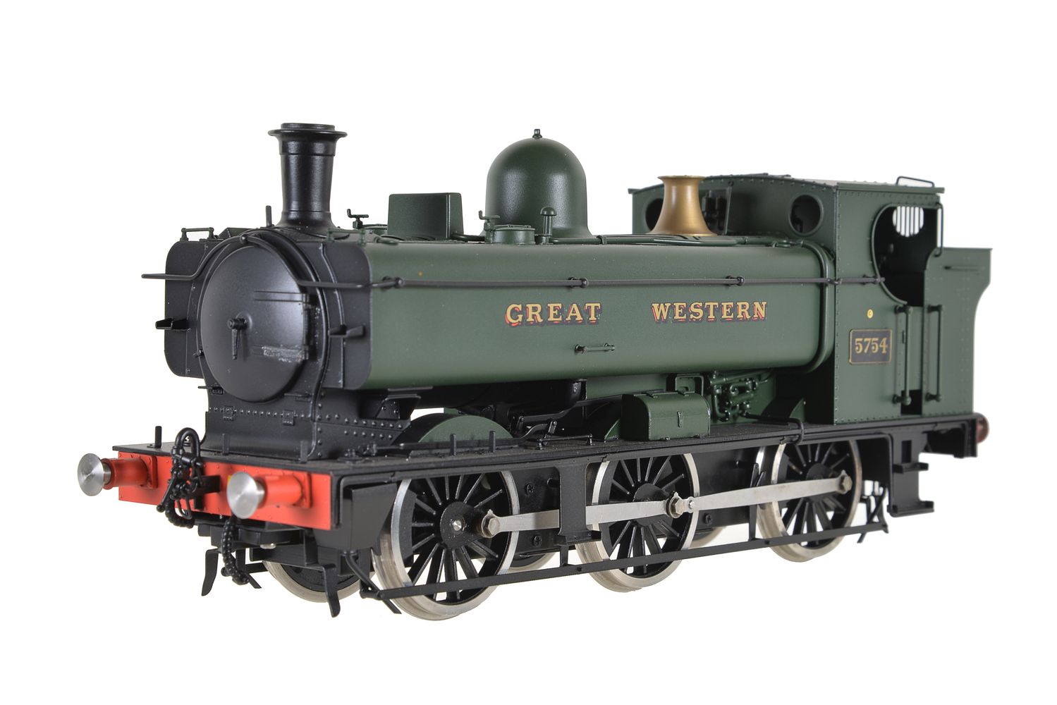 A gauge 1 Sancheng model of a 0-6-0 pannier tank locomotive No 5754 - Image 2 of 3