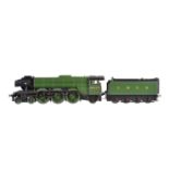 A gauge 1 'Accucraft Train's by BMMC model of a 4-6-2 tender locomotive No 4472 ‘Flying Scotsman’