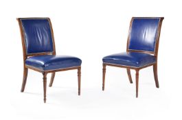 ϒ A set of eighteen Victorian rosewood dining chairs