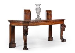 A George IV mahogany serving table