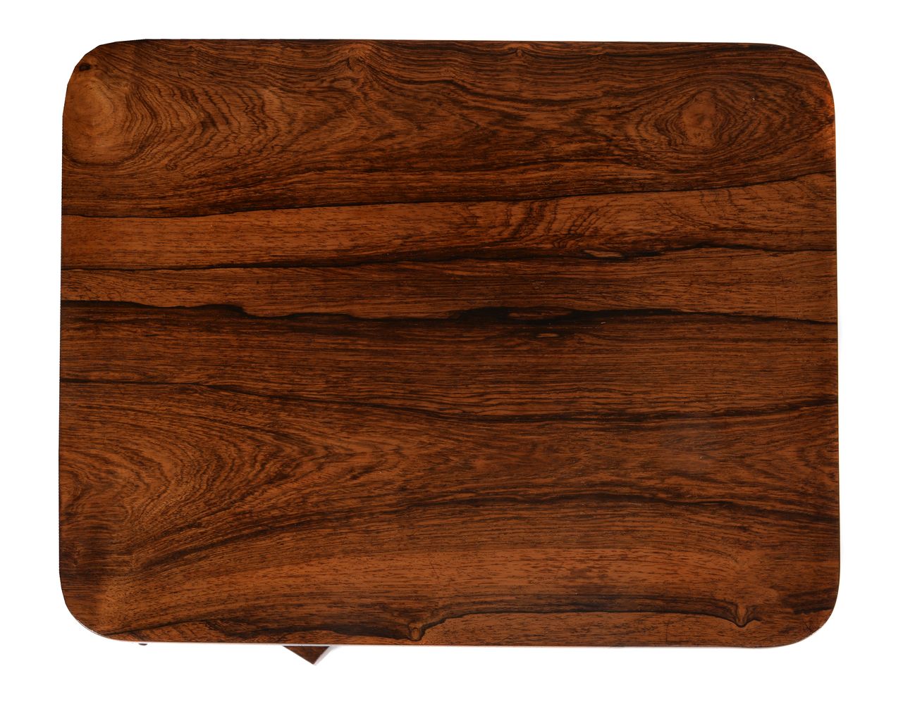 ϒ A Regency rosewood pedestal occasional table - Image 6 of 6