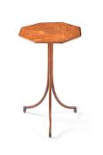 A George III satinwood occasional table