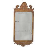 A George I giltwood pier mirror