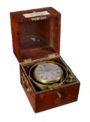 ϒ A Victorian small two-day marine chronometer