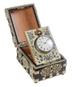 ϒ A silver cased verge pocket watch