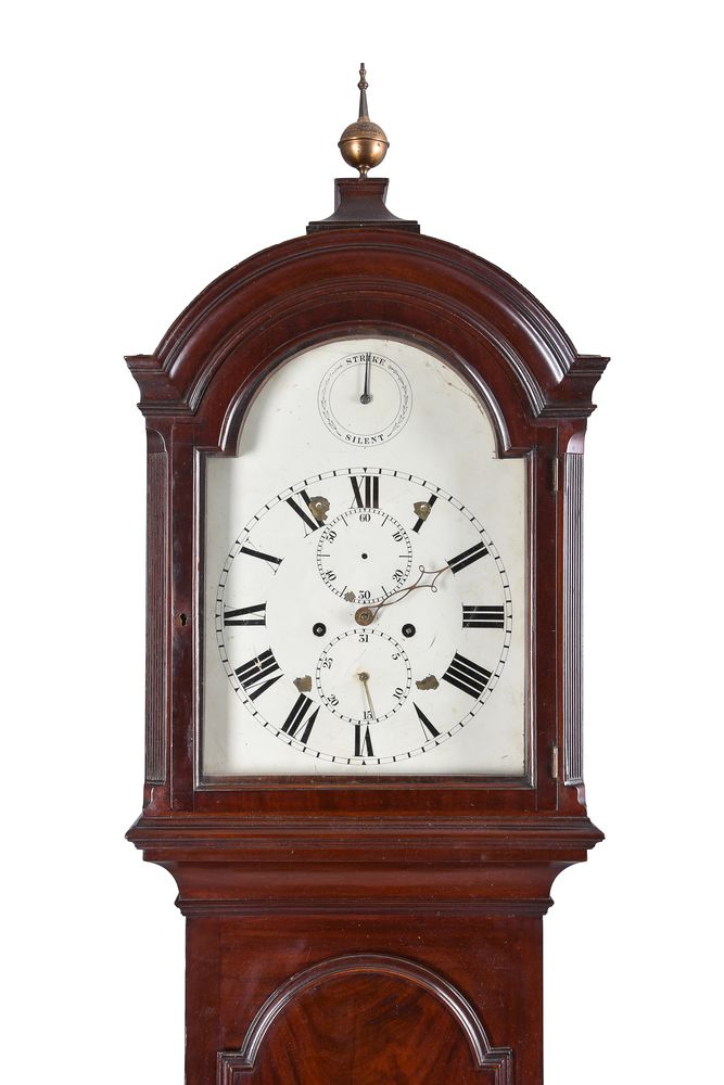 A George III / Regency mahogany eight-day longcase clock - Image 2 of 2