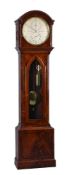 A Victorian mahogany longcase regulator timepiece