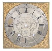 A rare Charles II longcase clock movement of around eight-week duration