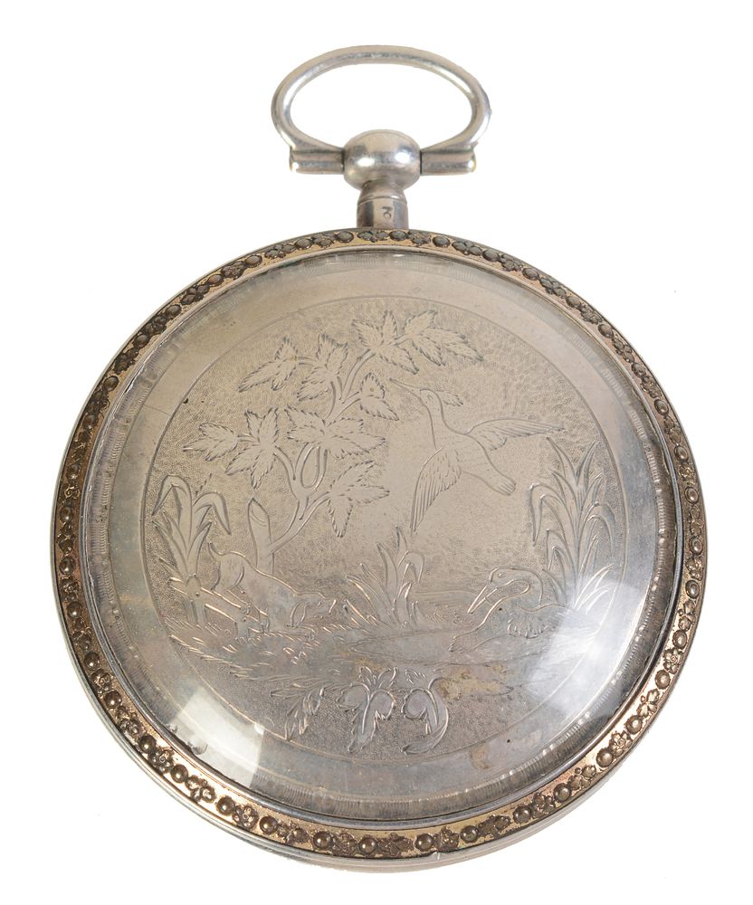 A fine French Louis XVI silver cased concentric calendar pocket watch with Sully’s escapement - Image 7 of 7