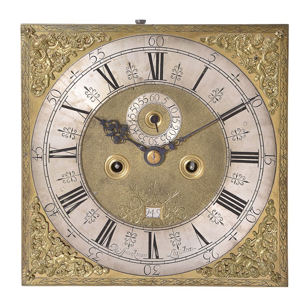 A walnut and floral marquetry eight-day longcase clock - Image 3 of 5