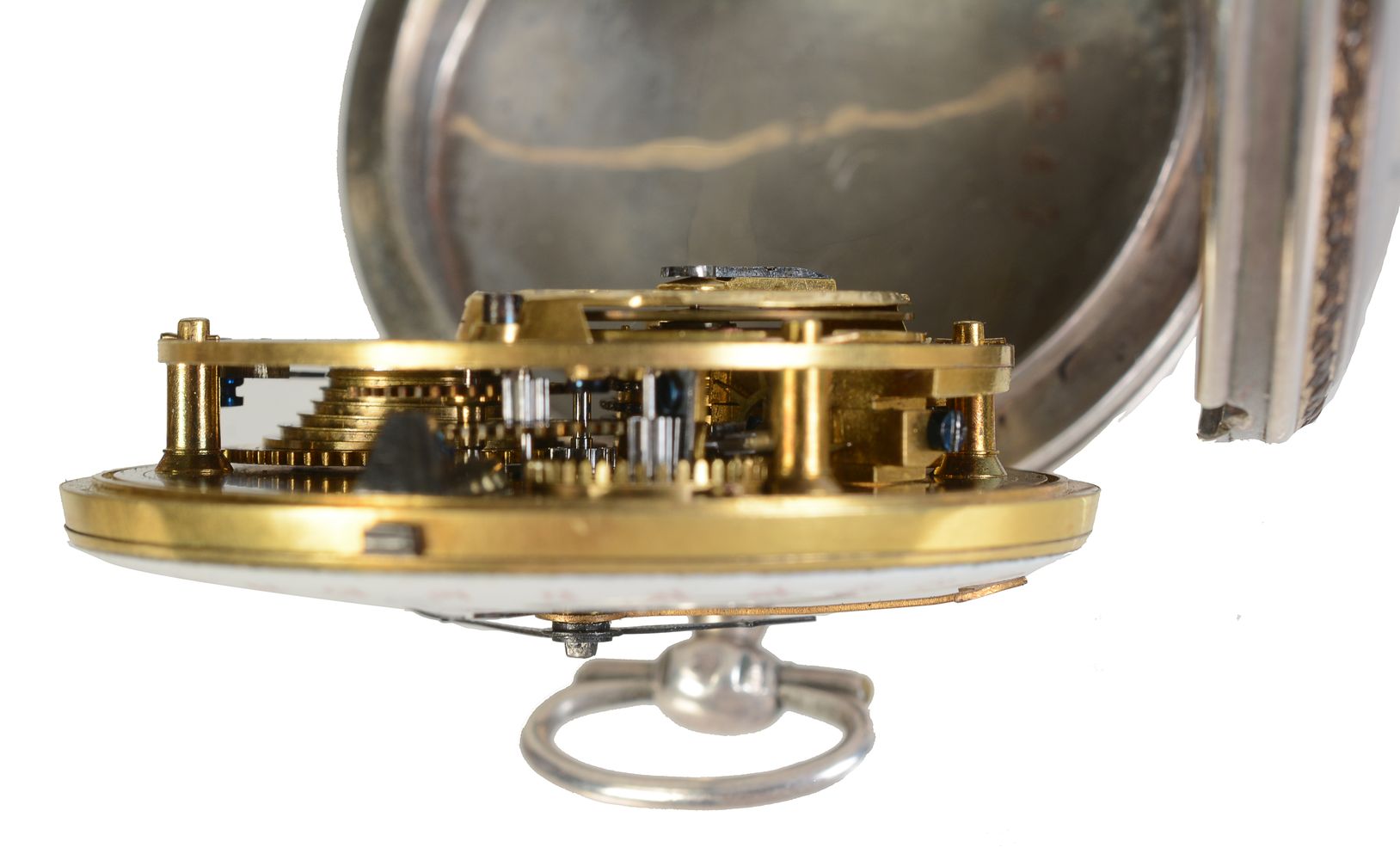 A fine French Louis XVI silver cased concentric calendar pocket watch with Sully’s escapement - Image 4 of 7