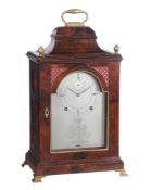 An unusual mahogany bracket clock supplied to H.M. Government Colonial Office