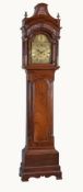 A George III mahogany eight-day longcase clock