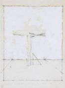 Michael Kenny (British 1941-1999), Crucifix - Working drawing