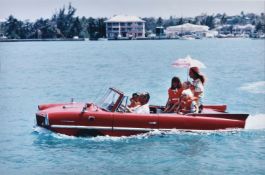 Slim Aarons (American 1916-2006), Kevin and Bobo McClory and family in Nassau, c. 1965