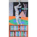 David Hockney (British b.1937), Parade, Metropolitan Opera, N.Y. (Baggott 93)