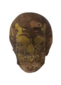 Damien Hirst (British b. 1965), The Dead (chocolate oriental gold skull)