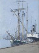 Campbell Archibald Mellon (British 1876-1955), Danish Schooner