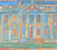 Alfred Cohen (American 1920-2001), The Facade of the Senate, The Old Schools, Cambridge