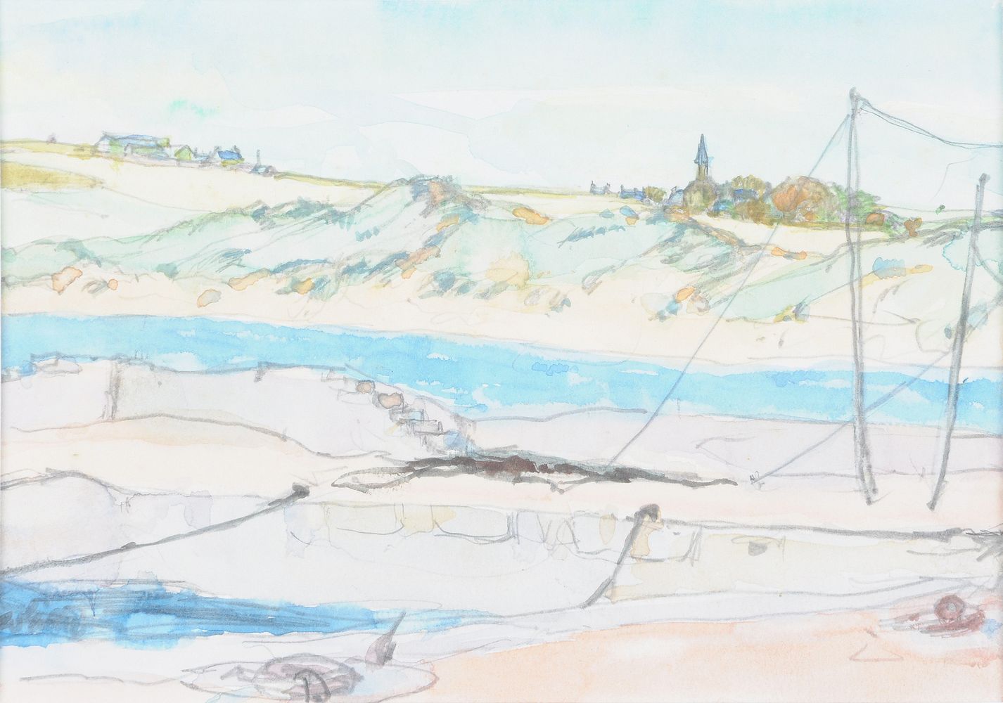 Sir William Gillies (1898-1973), Near Cruden Bay