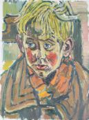 John Bratby (British 1928-1992), Portrait of David