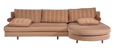 Antonio Crittero for B&B Italia, a two piece Baisity L-shaped sofa