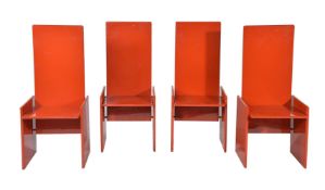 Kazuhide Takahama, four Kazuki chairs