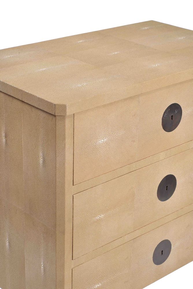 Lamberty Bespoke, a shagreen chest of drawers - Image 2 of 2