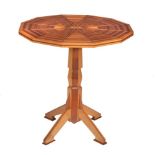 R. Vincent, a parquetry dodecagonal tripod table
