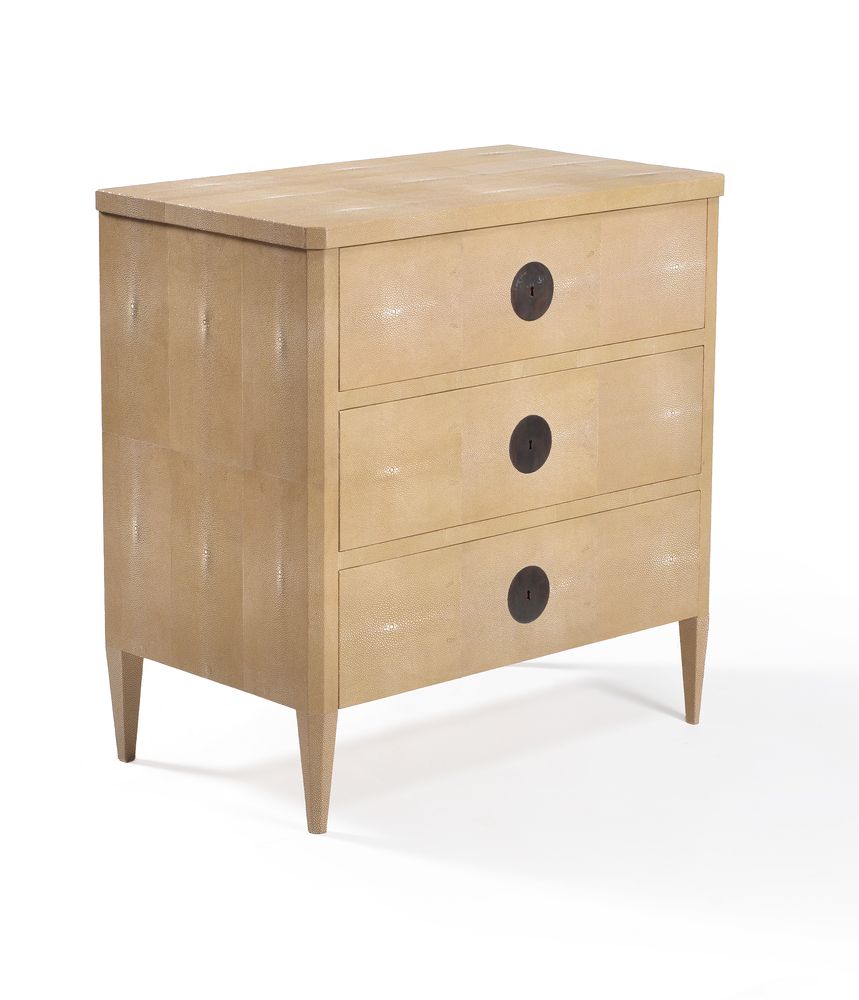 Lamberty Bespoke, a shagreen chest of drawers