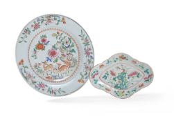 A Chinese ‘Famille Rose’ circular dish