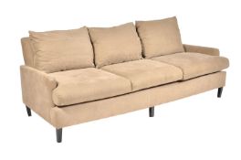 A modern three seat sofa