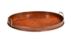 A George III mahogany tray