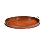 A George III mahogany tray