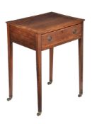 ϒ A Regency rosewood work table