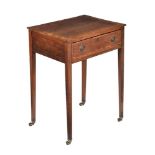 ϒ A Regency rosewood work table