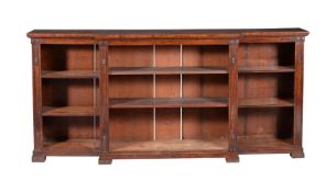 A Regency mahogany bookcase