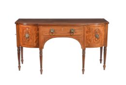 A George IV mahogany sideboard